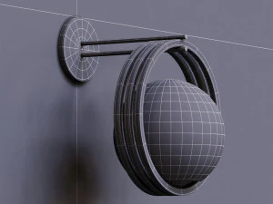 cini wall lamp 3D Model