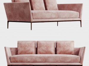 B B Italia Atoll Sofa AT205 3D Modell