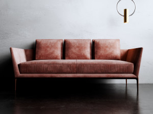 b b italia atoll sofa at205 3D Model