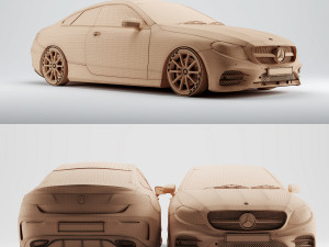 mercedes benz e400 3Dモデル