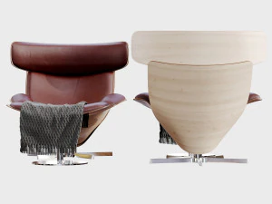 bbitaliaalmoraarmchairs 3D Model