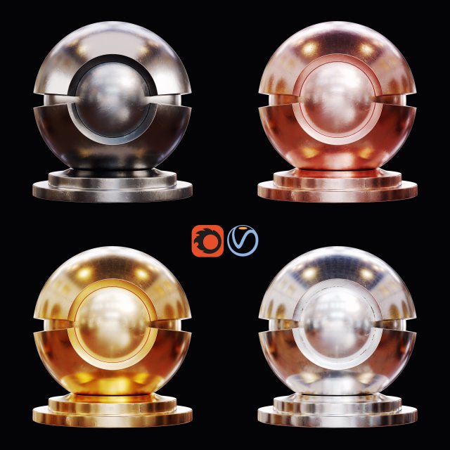 anati metal CG Текстуры .c4d .max .obj .3ds .fbx .stl .blend 