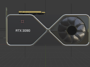 rtx 3090 model 3Dモデル