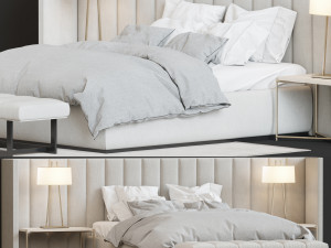 bedthe sofa and chair - provence 3D Model