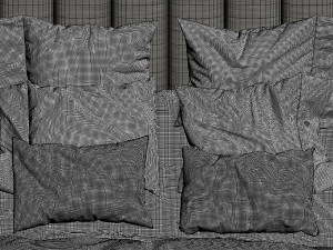 bedthe sofa and chair - provence Model 3D