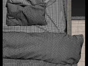 bedthe sofa and chair - provence 3D Model
