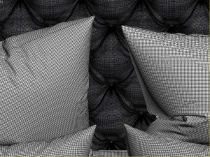 bed - meridiani turman 3D Model