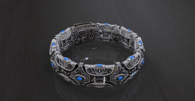 singapoure braclete 3D Model .c4d .max .obj .3ds .fbx .stl .blend