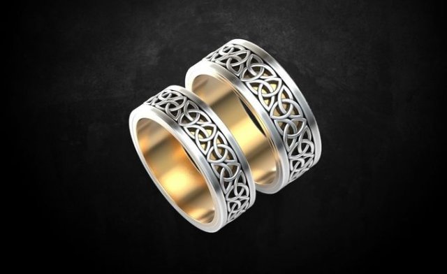 wedding ring 3D Model .c4d .max .obj .3ds .fbx .stl .blend 