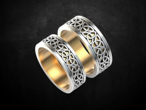 wedding ring 3D 모델