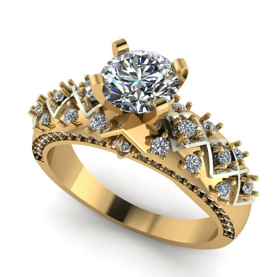 ring new 3D Model .c4d .max .obj .3ds .fbx .stl .blend 