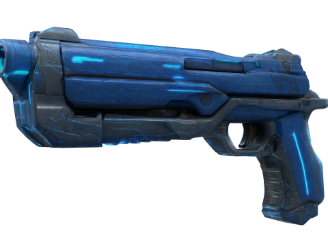 Sci-Fi Handgun Pistol - Game Ready 3D Model