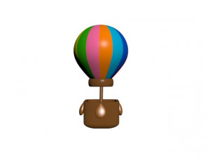 air ballon 3D 모델