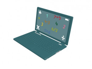 notebook 3D मॉडल