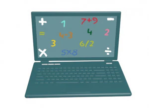 notebook 3D Model