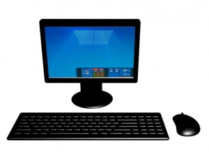 computer 3D Model