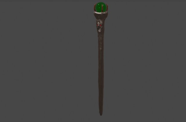 scepter Model 3D .c4d .max .obj .3ds .fbx .stl .blend 
