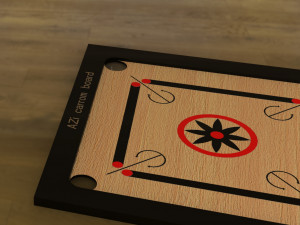 carrom board 3D Model