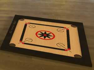 carrom board 3D Model