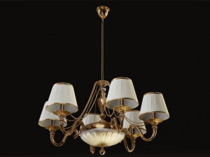 classic chandelier 4 game model 3D 모델