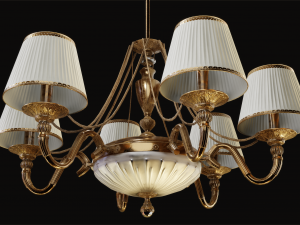 classic chandelier 4 game model 3Dモデル