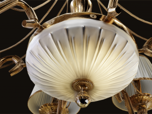 classic chandelier 4 game model 3Dモデル