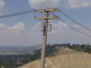 Post 3D Model