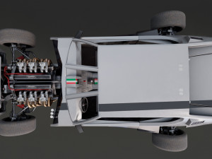 Rat rod-lamborghini espada 3D Модель