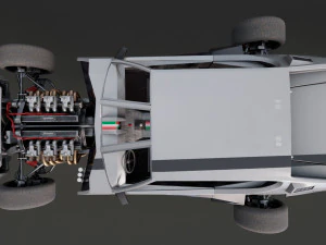 Rat rod-lamborghini espada 3D Model