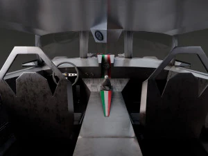 Rat rod-lamborghini espada 3D Model