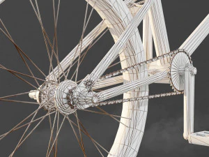Old BMX - Bicycle 3D Model