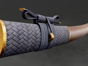 Katana - D&uuml;ş&uuml;k Poli 3D Model
