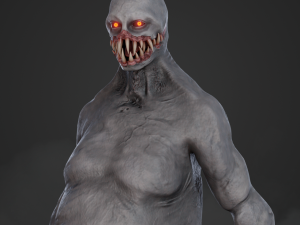 Character Fan art RE4 Regenerator 3D Model