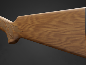 Shotgun Remington Model 31 in 3 types 3D 모델