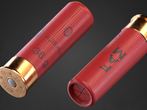 Shotgun Remington Model 31 in 3 types 3D 모델