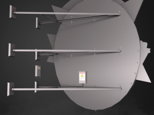 Neon sign Casino in 3 types 3D Model
