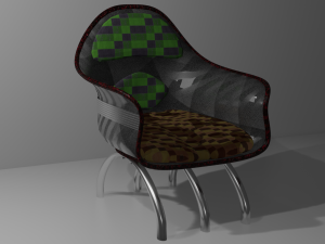 chair version 01 3D-Modell