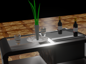 table Modello 3D