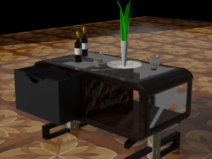 table Modello 3D