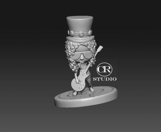 Slash 3D Model .c4d .max .obj .3ds .fbx .stl .blend 