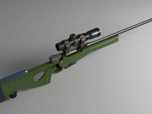 awm 300mm magnum 3D Model