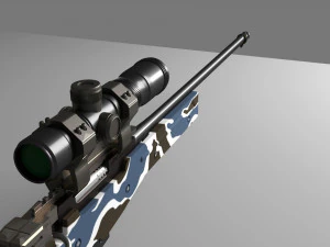 awm 300mm magnum 3D Model