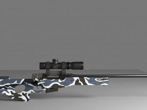 awm 300mm magnum 3D 模型