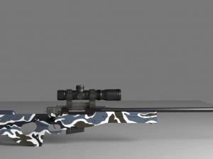 awm 300mm 马格南 3D 模型