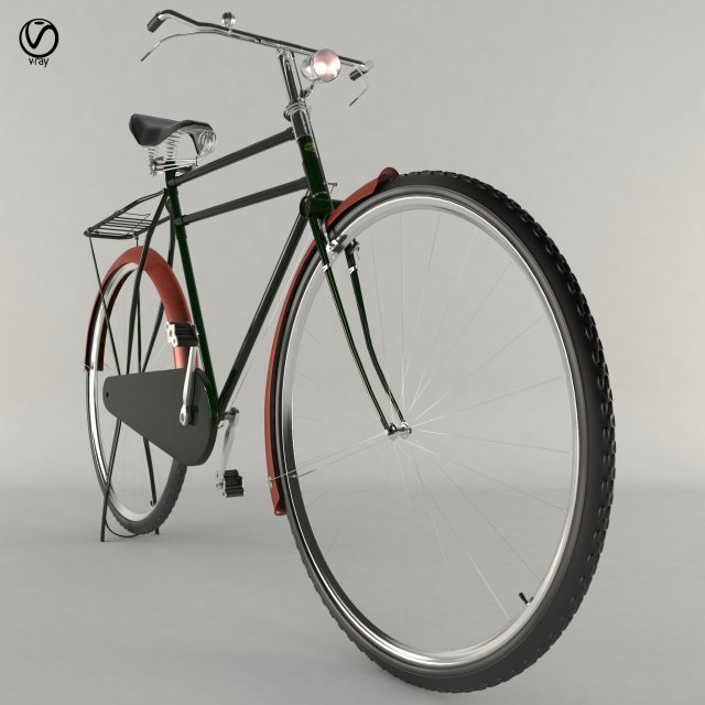 humber bike Modèle 3D .c4d .max .obj .3ds .fbx .stl .blend