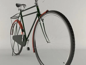 humberowy rower Model 3D