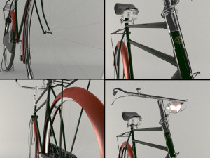 humber bike Modèle 3D