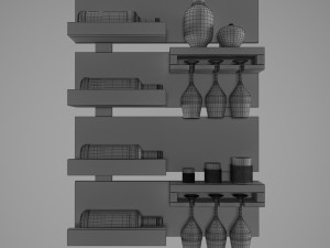 bacardi carta box Modelo 3D