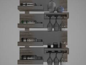 bacardi carta box Modelo 3D