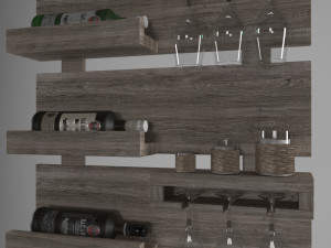 bacardi carta box Modelo 3D